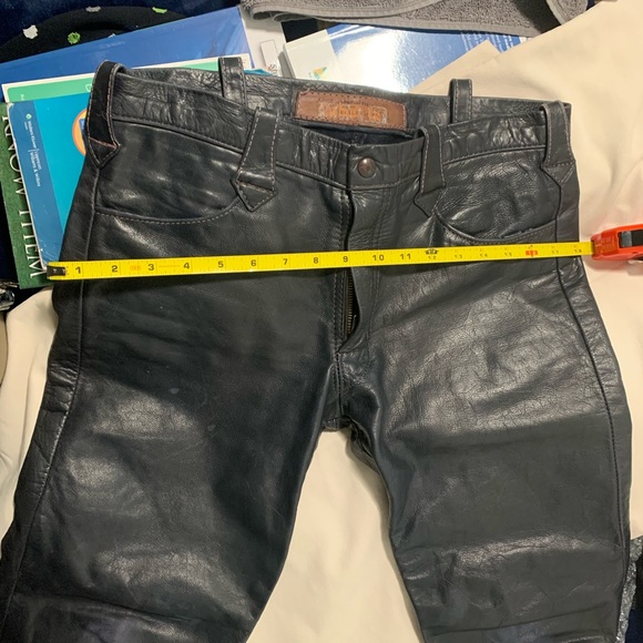 Rare East West Musical Instruments Leather Pants - Picture 4 of 12